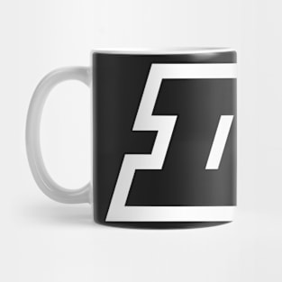 Gemini White Outline Mug